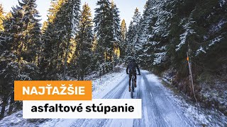 Smrekovica - najťažšie asfaltové stúpanie na Slovensku