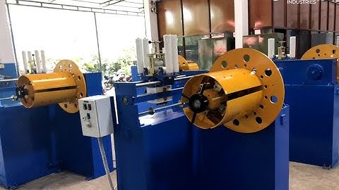 Coiler for aluminium rod - Rollring Industries