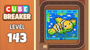 Color Cube Breaker level 143 solution