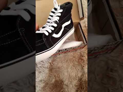 tenis vans old skool cano medio