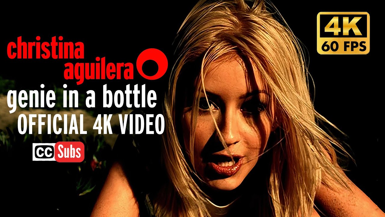 Christina Aguilera Genie In A Bottle Official 4k Video Youtube 