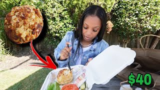 Trying The Crab Cake In Baltimore