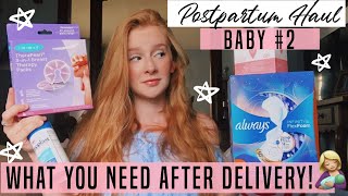 LABOR AND POSTPARTUM HAUL 2019! ESSENTIALS You NEED FOR A FAST AND EASY RECOVERY! screenshot 4