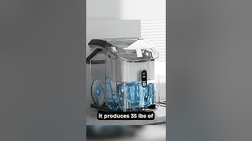 ❄️ Nugget Ice Magic! 🧊 Portable Countertop Ice Maker You’ll Love 🖤✨