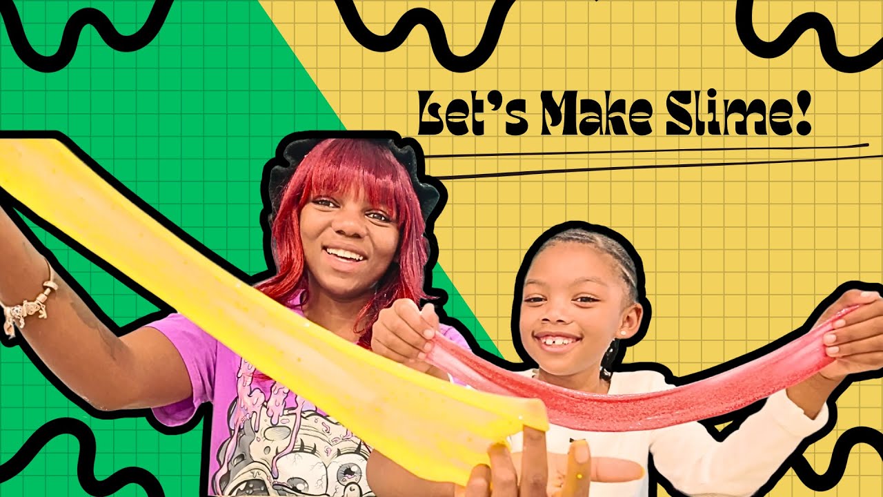 We’re Making Slime! 🧪| Easy DIY Fun | Crafts w/ K’nya