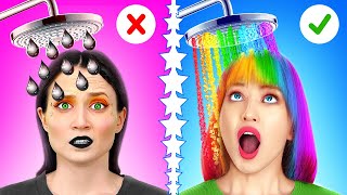 картинка: ЛУЧШИЕ ШКОЛЬНЫЕ ЛАЙФХАКИ || Удивительные поделки для творческих школьников от 123 GO! Series