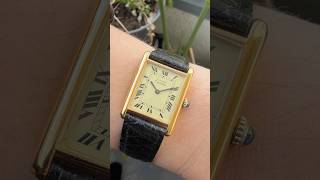 It’s an unshakeable preppy classic: the Cartier Must de ‘Lemon’ Dial Tank