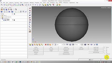 Introduction to Solid Map Meshing (Software used: Altair Hypermesh)