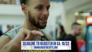 You Can’t Rock the Vote if You’re Not Registered