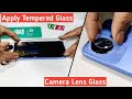 Vivo Y02 Tempered Glass | Camera Lens Protector | 18d Glass