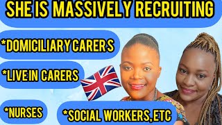 MASSIVE RECRUITMENT FOR ALL HEALTH CARE PROFESSIONALS,DOMICILIARY/LIVE IN CARERS,NURSES,HCAs ETC