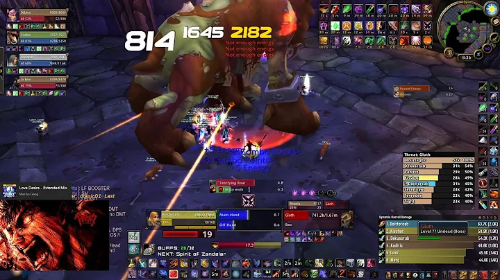 Rank 1 Gluth Rogue Dps  ( 1909 DPS) WOW CLASSIC