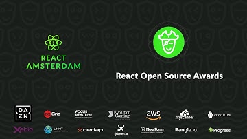 React Open Source Awards 2019 Ceremony