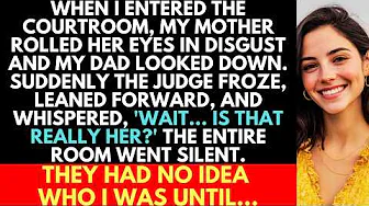 Judge Got Stunned As I Entered Courtroom, My Mom Rolled Eyes And Dad Looked Down; The Room Silenced.