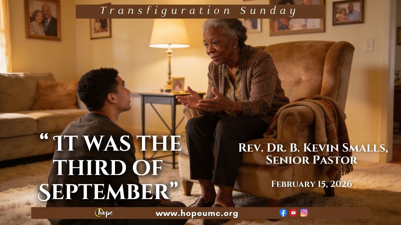 “It was the Third of September”