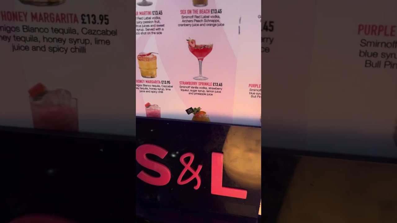 Slug and lettuce Manchester 2-4-1 cocktails!