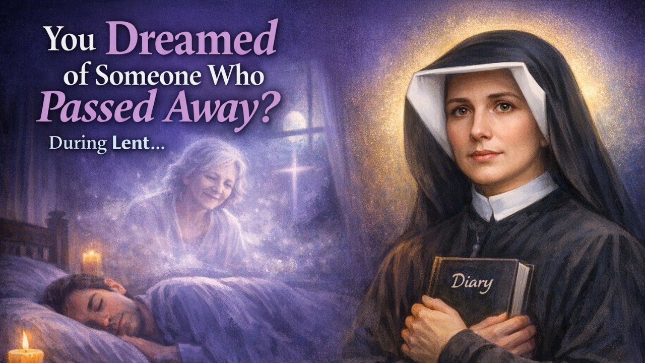 Вам приснился умерший человек во время Великого поста? Святая Фаустина объяснила, что это значит.
