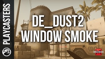 CS:GO Tip Series - de_dust2 - Alternative B Window Smoke