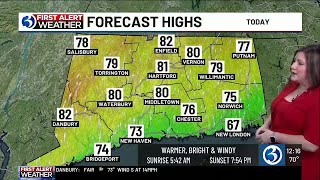 FORECAST: Windy, June-like warmth before beneficial rain arrives