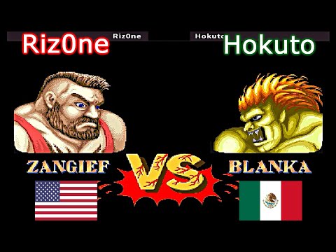 Street Fighter II - The World Warrior - Riz0ne vs Hokuto
