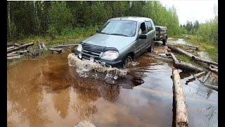 Выбрались в тайгу.Оживление кракена.Заброска вахтеров. Копаем траки.