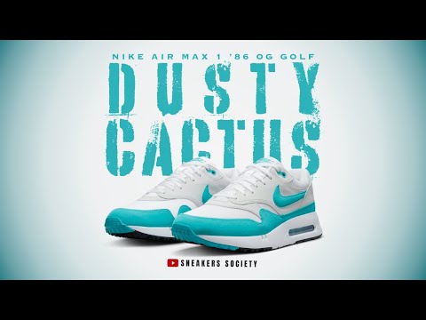 シューズ(男性用) Nike Air Max 1 '86 Golf \"Dusty Cactus\" Nike Air Max 1 '86 OG Golf 