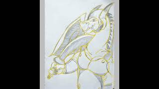 Color Wheel Begining - Mandrake Marshall Dragon Quest - Peardra Paints