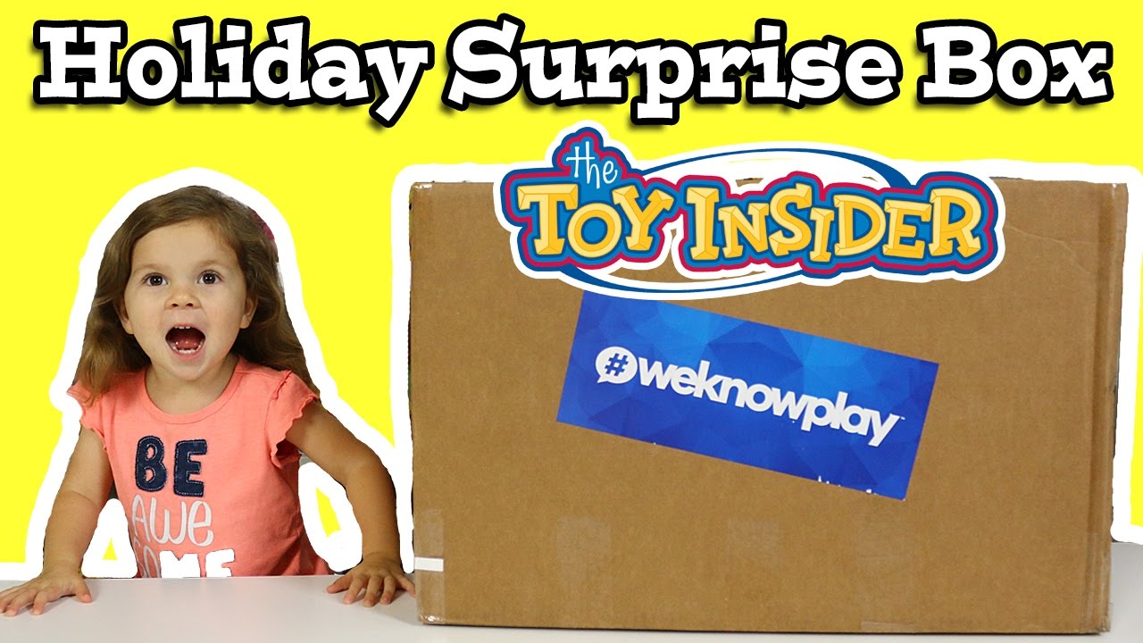 Toy Insider 2016 Holiday Gift Guide Surprise Box YouTube