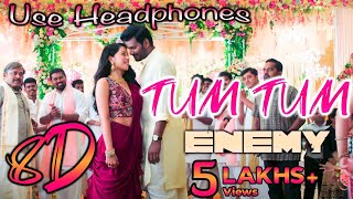 Tum Tum - 8D Song | Enemy (Tamil) | Vishal,Arya | Anand Shankar | Vinod Kumar | Thaman S Thumb