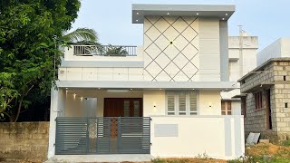 19 லட்சத்தில் 950sqftல் அழகான 2BHK காம்பாக்ட் வீடு |  Low Budget West Facing 2BHK Compact House