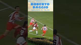 gol roberto baggio #football #legend #italy #italia #history #pialadunia #acmilan #robertobaggio