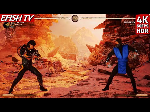 Takeda vs MK95 Sub-Zero (Hardest AI) - Mortal Kombat 1
