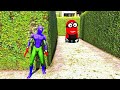 GTA 5 Red Spiderman VS Red/Green Minion! 💥 Epic Ragdolls & Fails 😂 #56