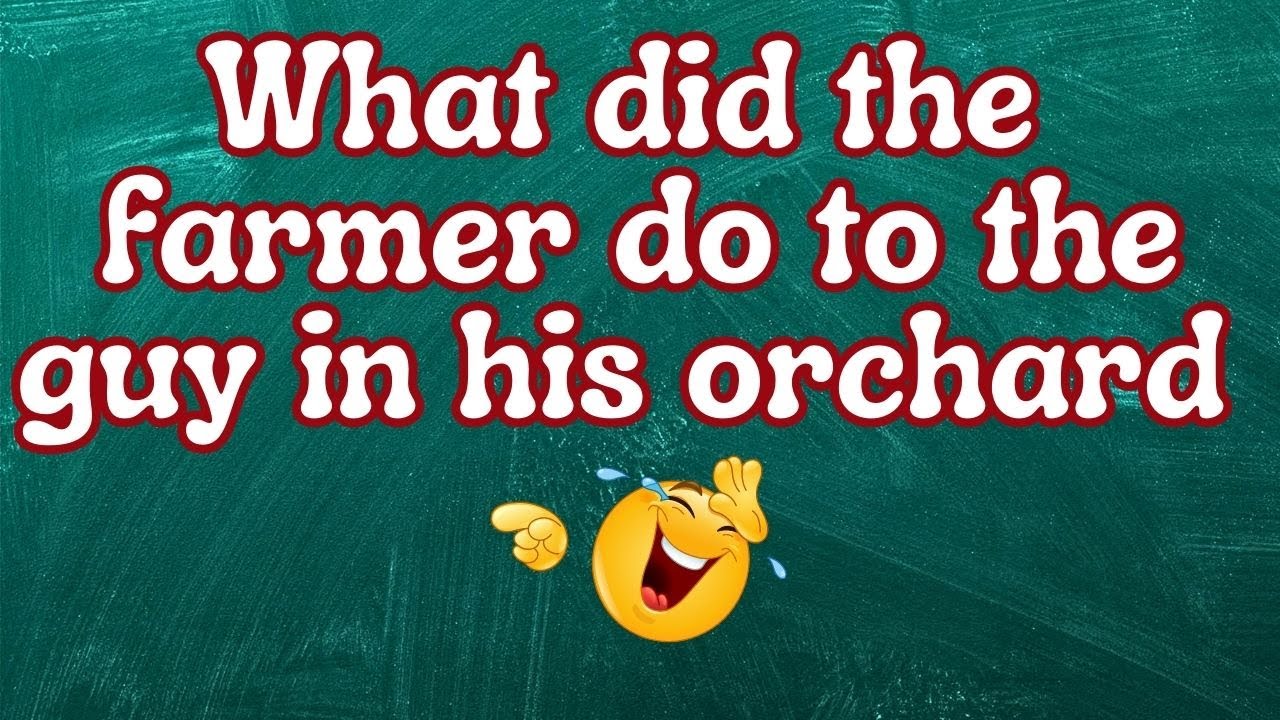 What Did The Farmer Do /Joke / Funny Joke /Joke Video YouTube