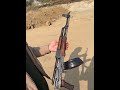 Shooting soviet akm model 1974