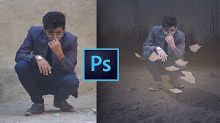 Midnight Moonshine Photoshop Tutorials With PSD File