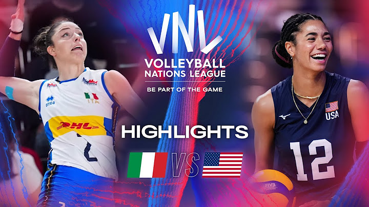 🇮🇹 ITA vs. 🇺🇸 USA - Highlights | Week 3 | Women's VNL 2024