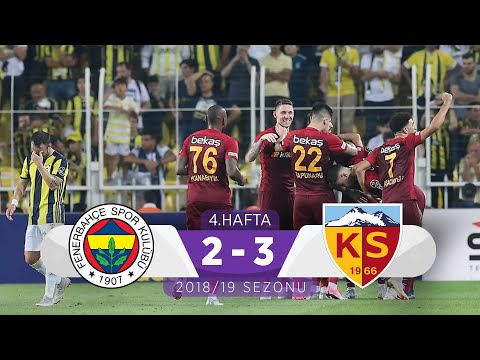 Fenerbahçe (2-3) Kayserispor | 4. Hafta - 2018/19