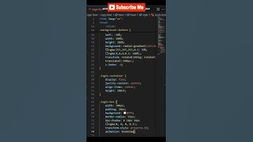 How to Create Login Form using HTML CSS | #shorts #html #css #shortvideo #loginform | Dev Elentra