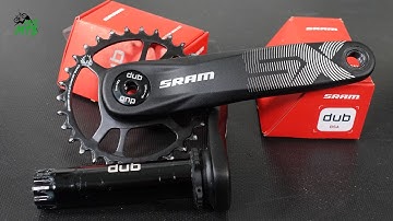 Cheap SRAM Eagle DUB Cranks SX/ NX/ GX Construction, Installation and Removal