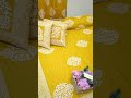 100% Twill Cotton Premium Hand Block King Size Bedsheet