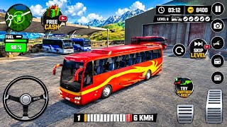 Offroad Bus Simulator Android Gameplay | 3D Bus Game - Best Bus Game 2026 screenshot 2