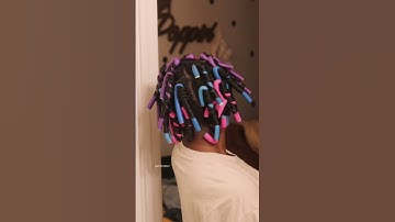 Natural Hair Flexi Rod Mini Tutorial