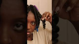 Natural Hair Flexi Rod Mini Tutorial screenshot 1