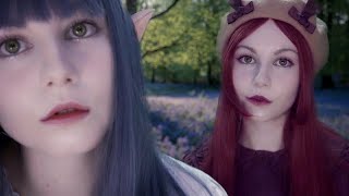 curious fairy twins 🦋 (unintelligible & layered ASMR)