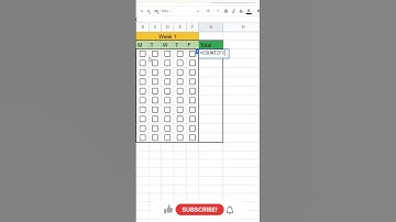 Make Attendence Sheet In Excel #microsoft  #excel #shorts #short