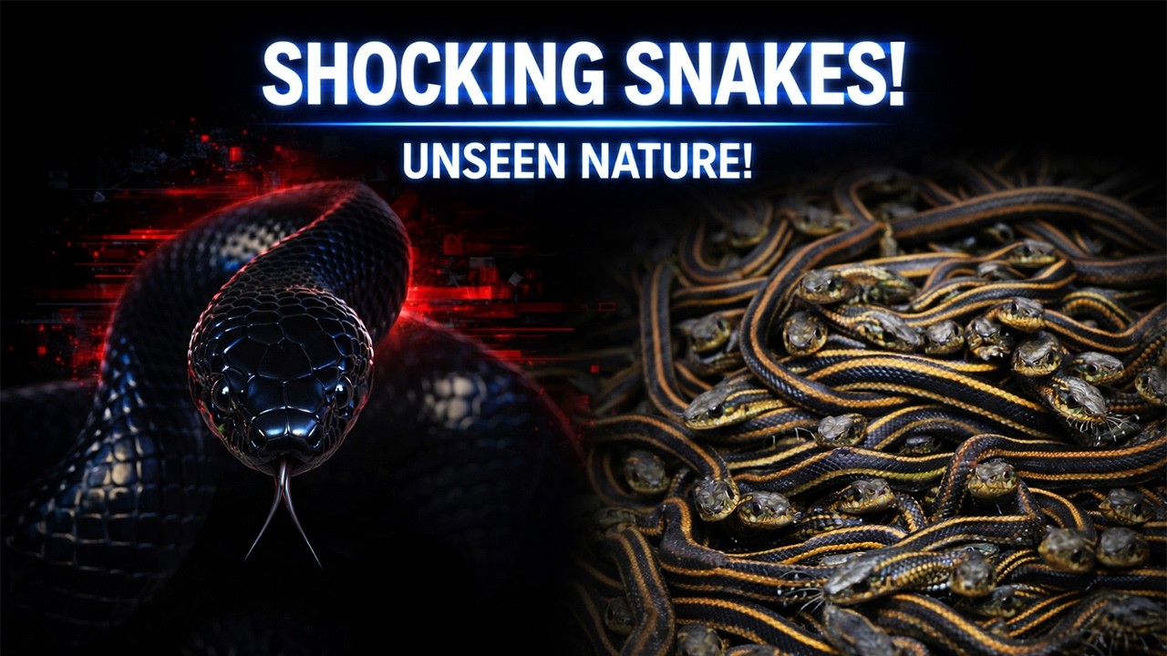 In Saanpon Ko Dekhkar Shock Lag Jayega! Nature Ki Real Power | SHOCKING SNAKES! | #unseennature