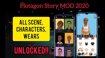 2021 Mod Plotagon Story Working | All Scene | All Character | All Wears Unlocked !!