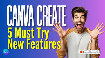 Nieuwe Canva-functies uitgebracht die je moet weten! OKTOBER 2025 CANVA CREATE