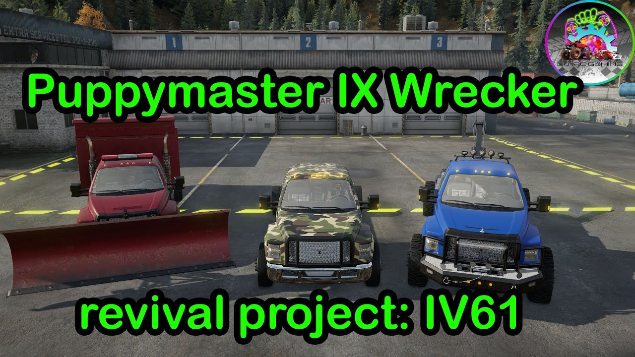 Snowrunner IV61 revival of IX Wrecker by Puppymaster